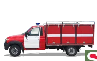 Пожарный автомобиль АЦ-0,9-10 на шасси УАЗ Профи (УАЗ-36223)