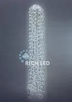 Светодиодные Дреды 2.4 м. Rich LED, мерцающие, белый