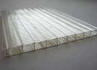 Поликарбонат сотовый прозрачный (лист 2,1х6 м,толщина 4 мм,плотность 600 г/м2)