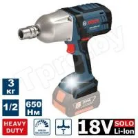 Аккум. ударный гайковерт BOSCH GDS 18 V-LI HT в кор.