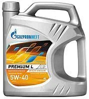 Масло моторное полусинтетическое Gazpromneft Premium L 5W-40 4 л