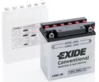 Аккумулятор мотоциклетный Exide Conventional 9 Ah (EB9L-B) (100А 135х75х39)