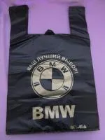 Пакет п/э 300+160*550 (18 мкм) "BMW"