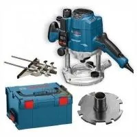 Bosch GOF 1250 CE (0.601.626.001), Фрезер, 1250 Вт, 6-8 мм, 60 мм, рег, 3,6 кг, L-boxx