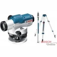 Bosch GOL 26 D Professional (0.601.068.002), Нивелир оптический, рейка GR500, штатив BT160