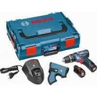 Bosch GSR 12V-15 Prosessional (0.601.868.109), дрель-шуруповерт, 10,8 В, 2,0 а/ч, 0.95 кг, L-Boxx