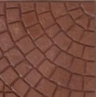 Декоративная тротуарная плитка «Бавария (красная)»
