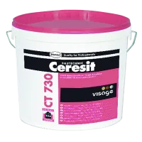 Люминесцентная декоративная штукатурка с зернистой фактурой Ceresit «CT-730 Visage»