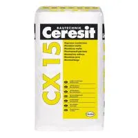 Ceresit «CX 15» Цементная смесь предназначена для заполнения зазоров между бетонными элементами.