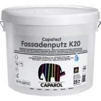 Capatect Fassadenputz K20 Base 1 Готовая дисперсионная декоративная штукатурка.