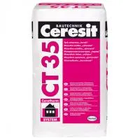Ceresit CT 35 Декоративная штукатурка «короед»