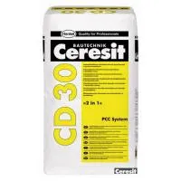 Ceresit «CD 30» Антикоррозионная цементная смесь. Предназначена для покрытия на стальной арматуре.