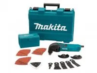 Многофункциональный инструмент (реноватор) MAKITA TM 3000 CX 2 в чем. + набор оснастки