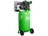 Компрессор ECO AE-1004V-22 (380 л/мин, 8 атм, поршневой, масляный, ресив. 100 л, 220 В, 2.20 кВт)
