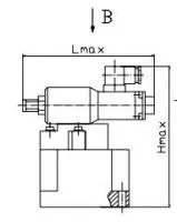 Гидроклапан редукционный стыкового монтажа с пропорциональным управлением МКРВП-10/3С1