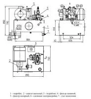 Станция гидропривода С155- А2431 для 9-ти клетьевого редукционного стана