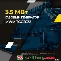 Газовые генераторные двигатели MWM TCG 2032 - 3.5МВт