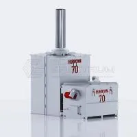Крематоры (инсинераторы) серии HURIKAN производительность от 70 до 1000 кг/ч