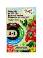 Удобрение Флоровит (Florovit) Про Натура для овощей, цветов и плодовых гранулированное 1кг, коробка