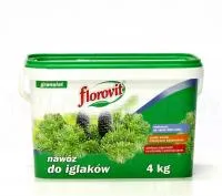 Удобрение Флоровит (Florovit) для хвойных гранулированное, 4 кг, ведро