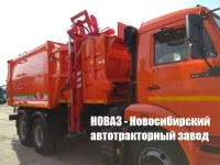 Мусоровоз на складе НОВАЗ с боковой загрузкой МК-4552-07 на шасси КАМАЗ 65115 (ЕВРО 5)